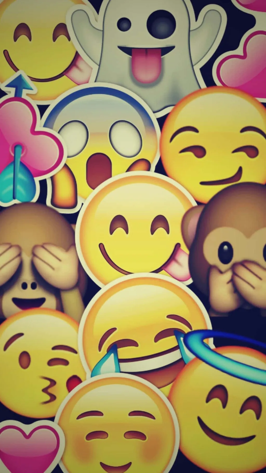 ai character: emoji family background