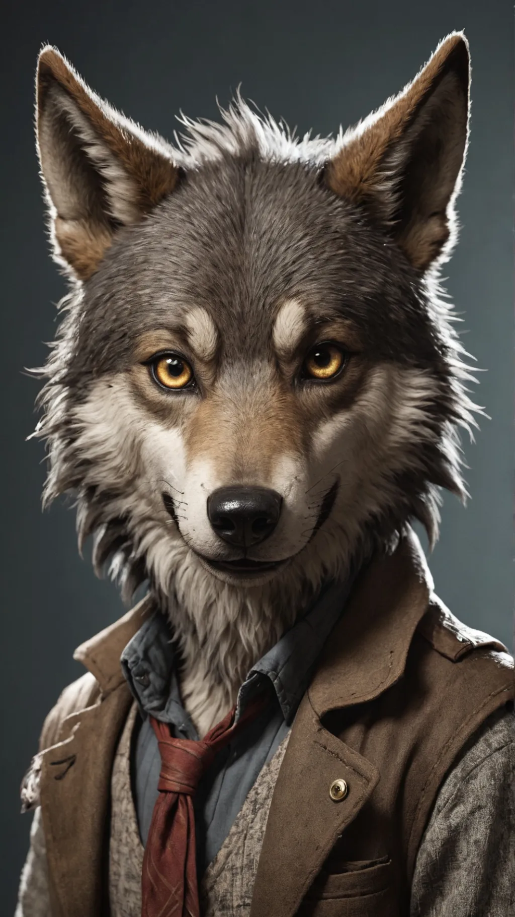 ai character: woodland background