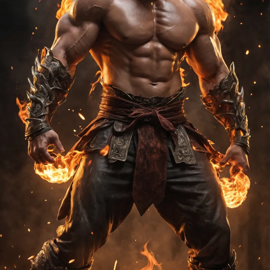 chat with ai character: Flame walker