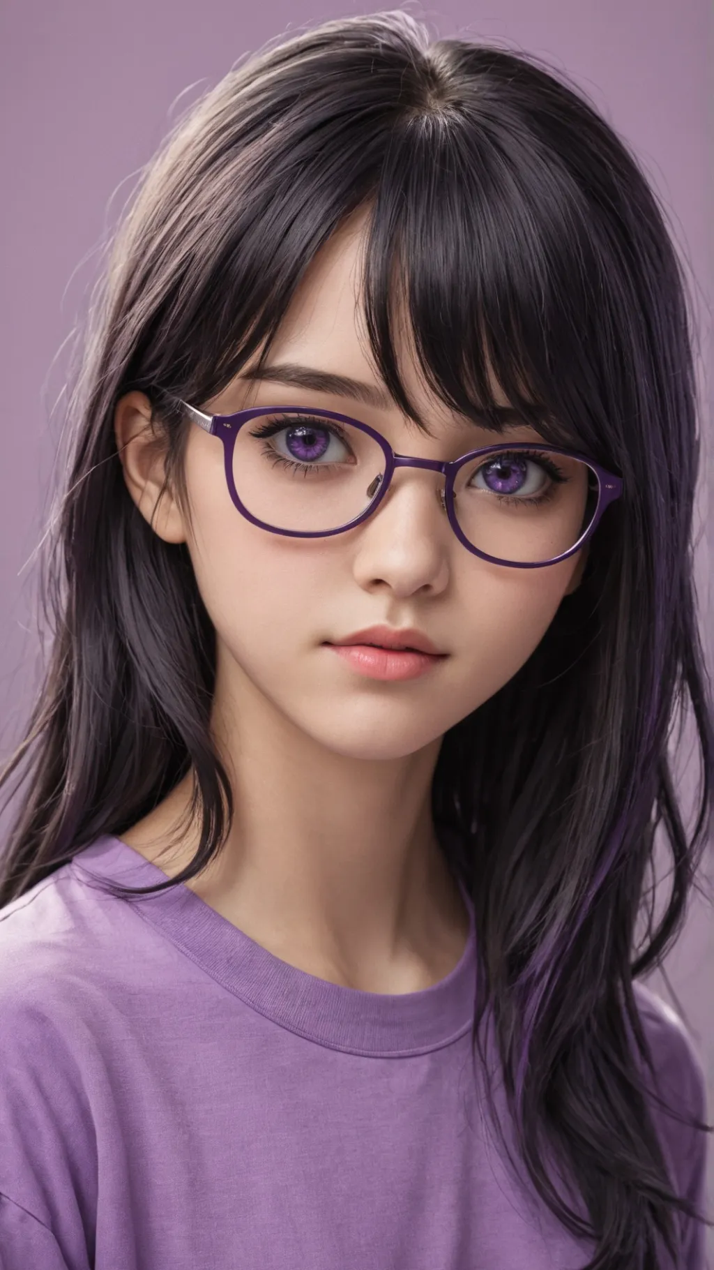 ai character: Amethyst background