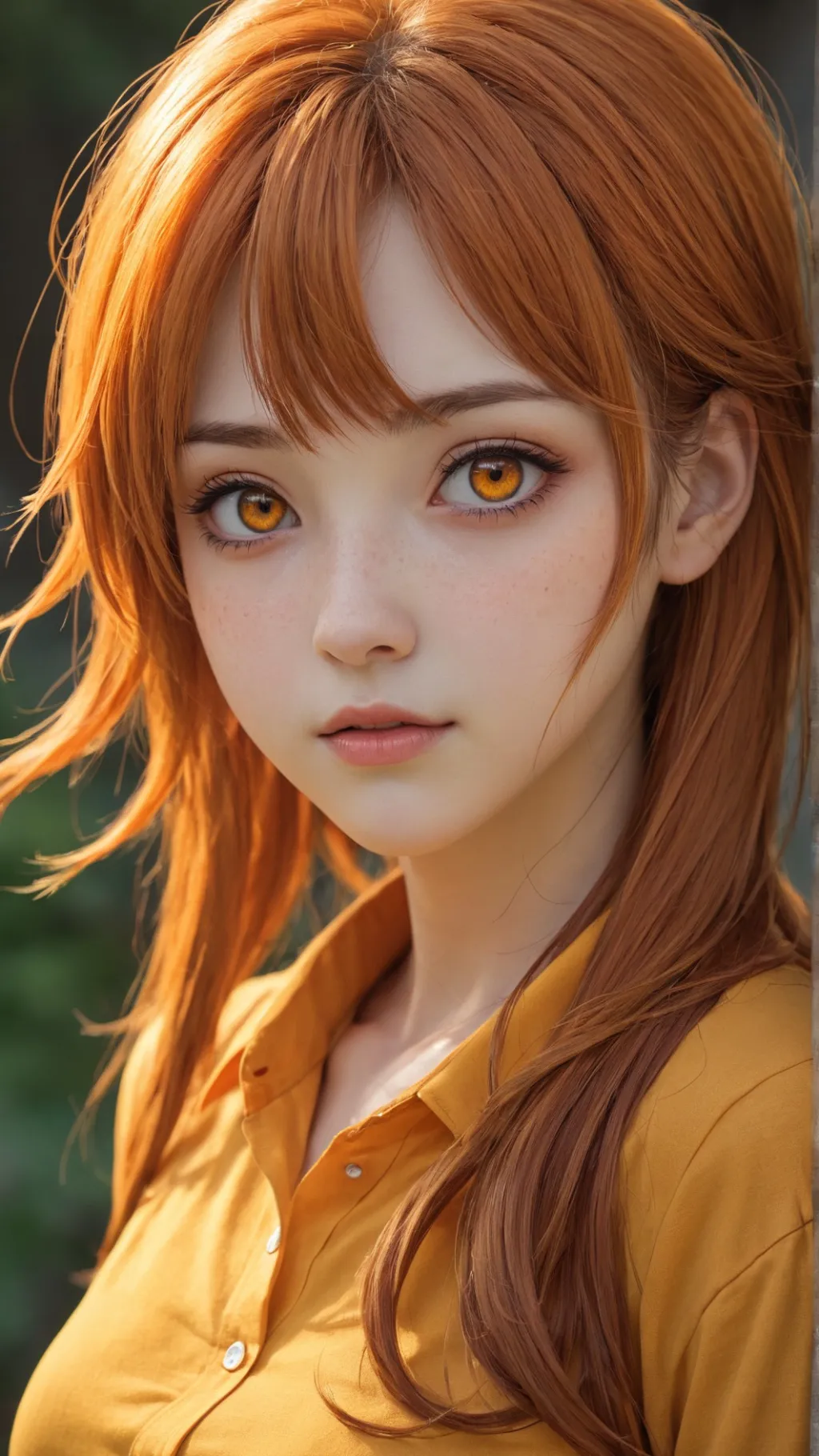 ai character: Ember background