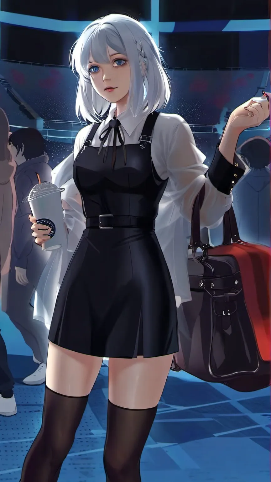 ai character: Аня background