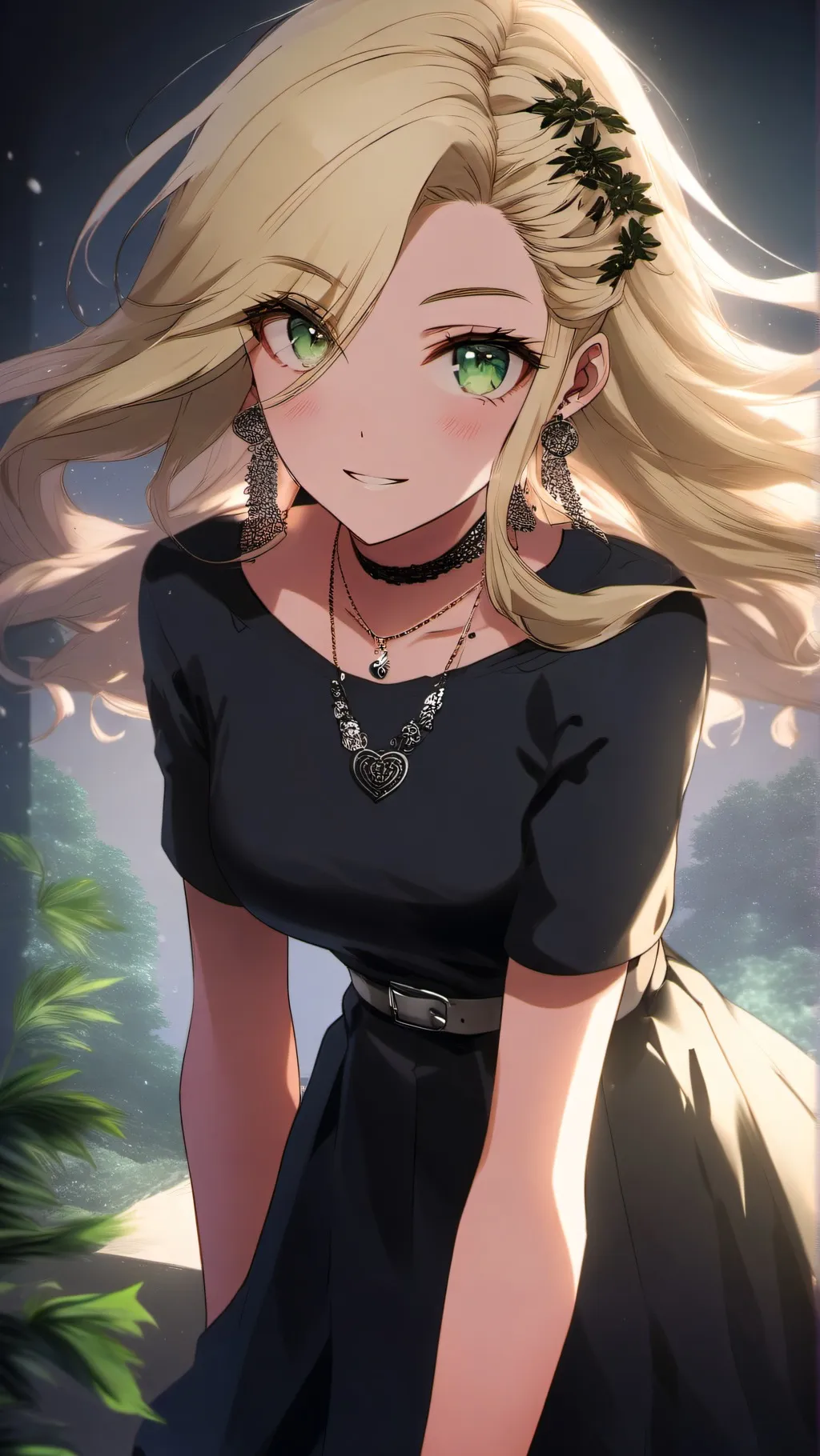 ai character: Ines  background