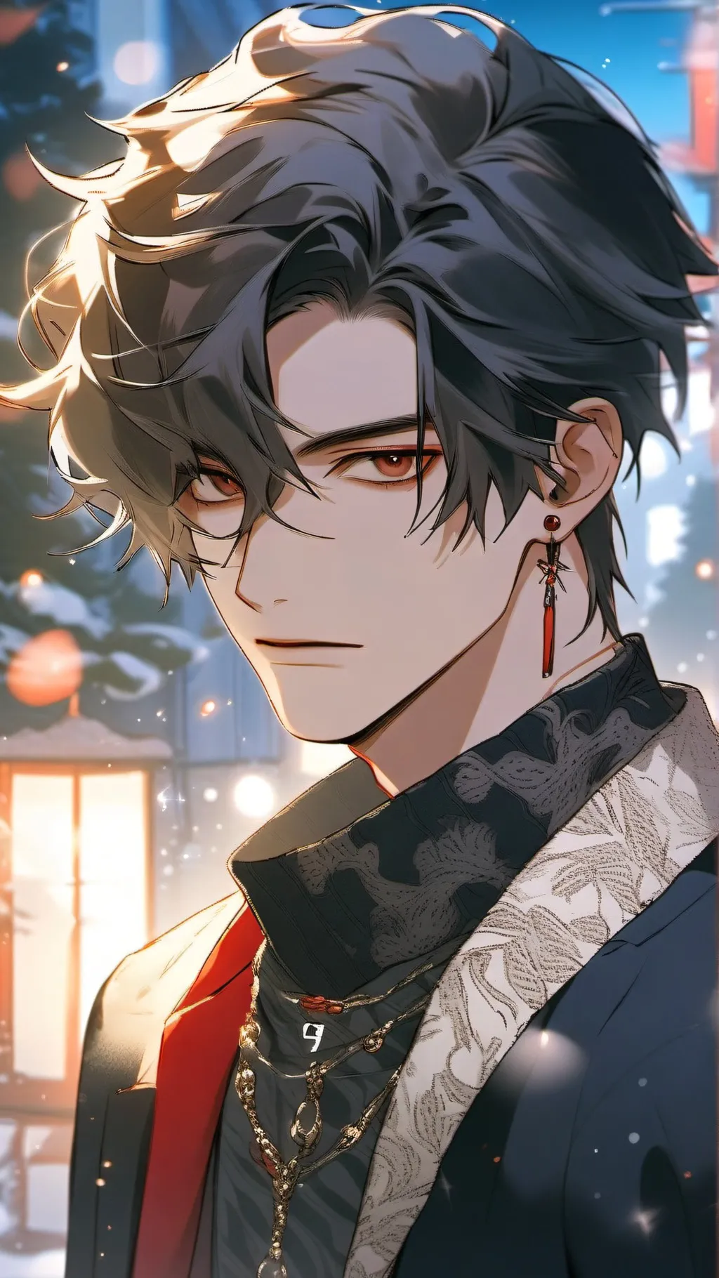 ai character: Mark background