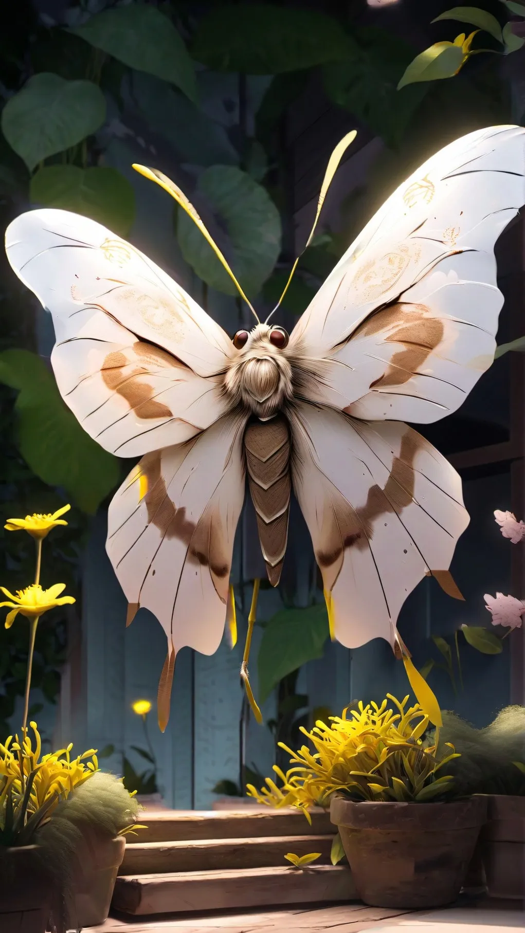 ai character: mothra background