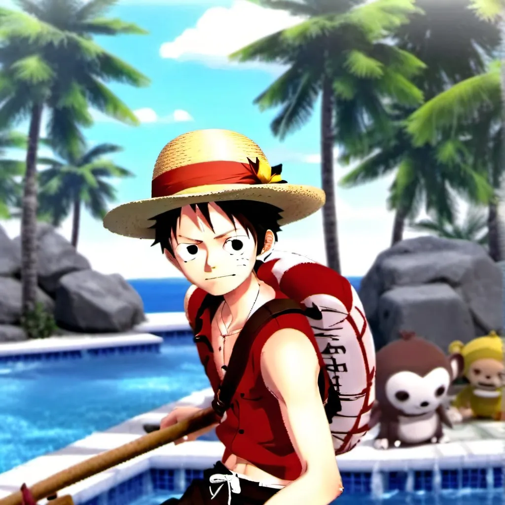 chat with ai character: OnePiece poolparty