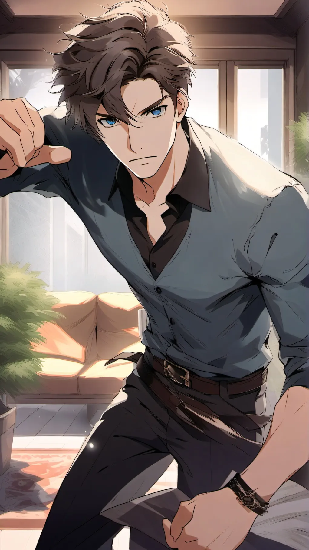 ai character: Kevin background