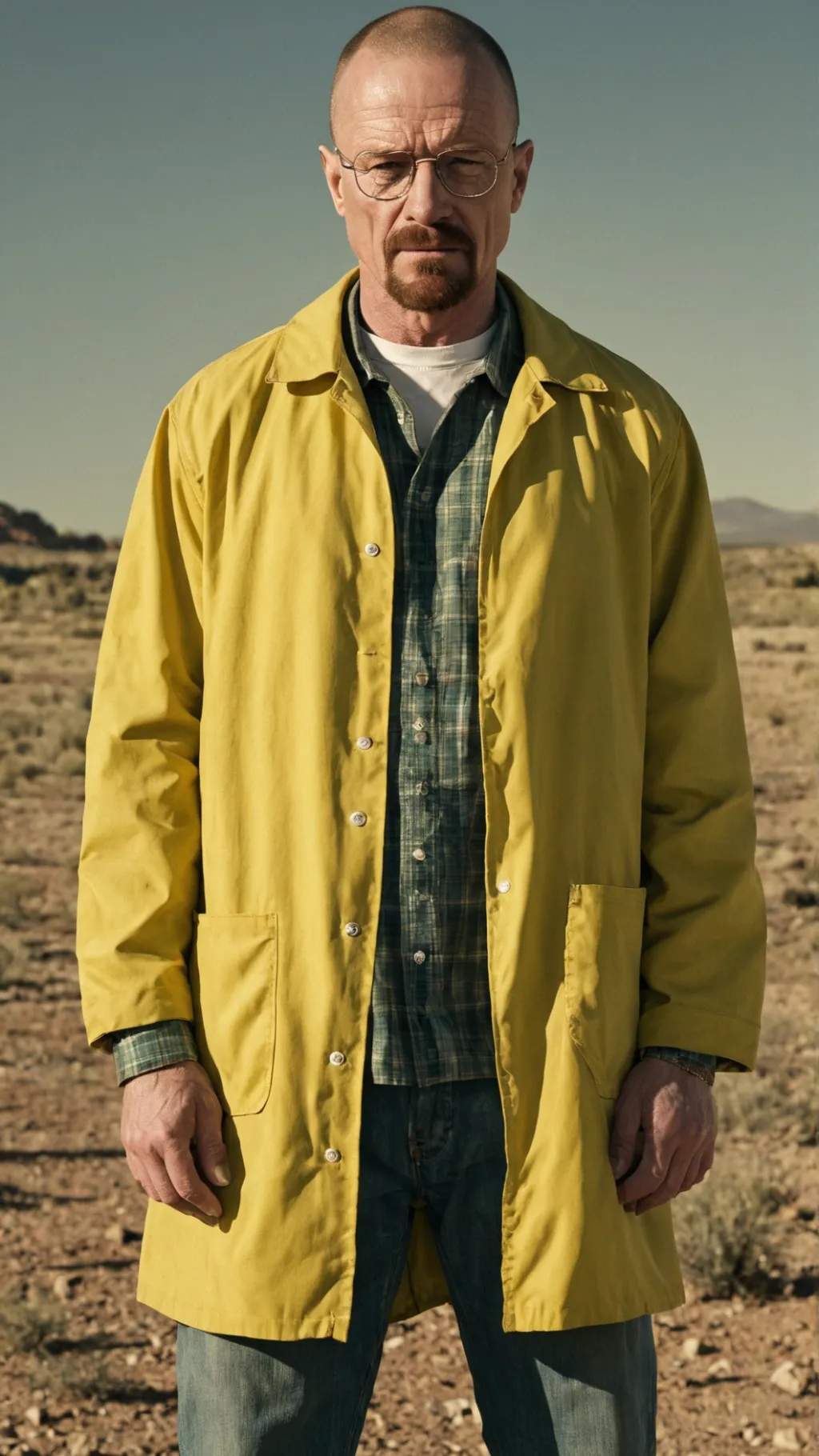 ai character: walter white background