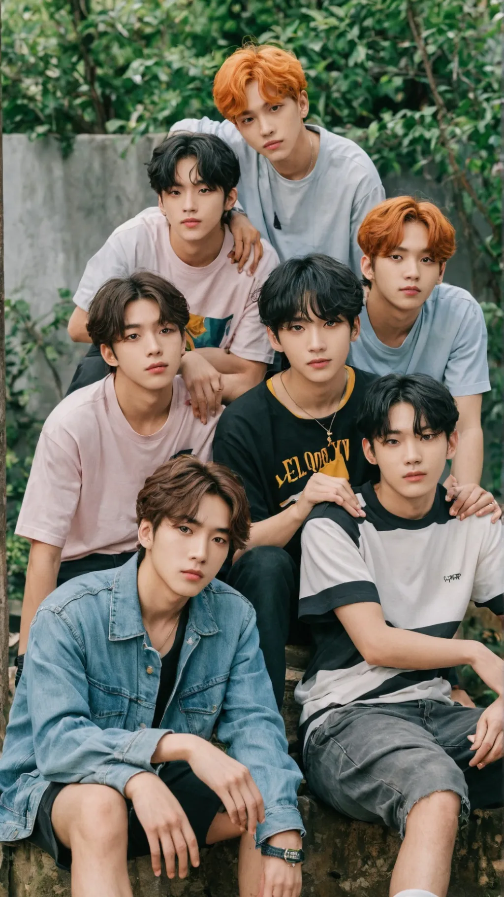 ai character: Enhypen background