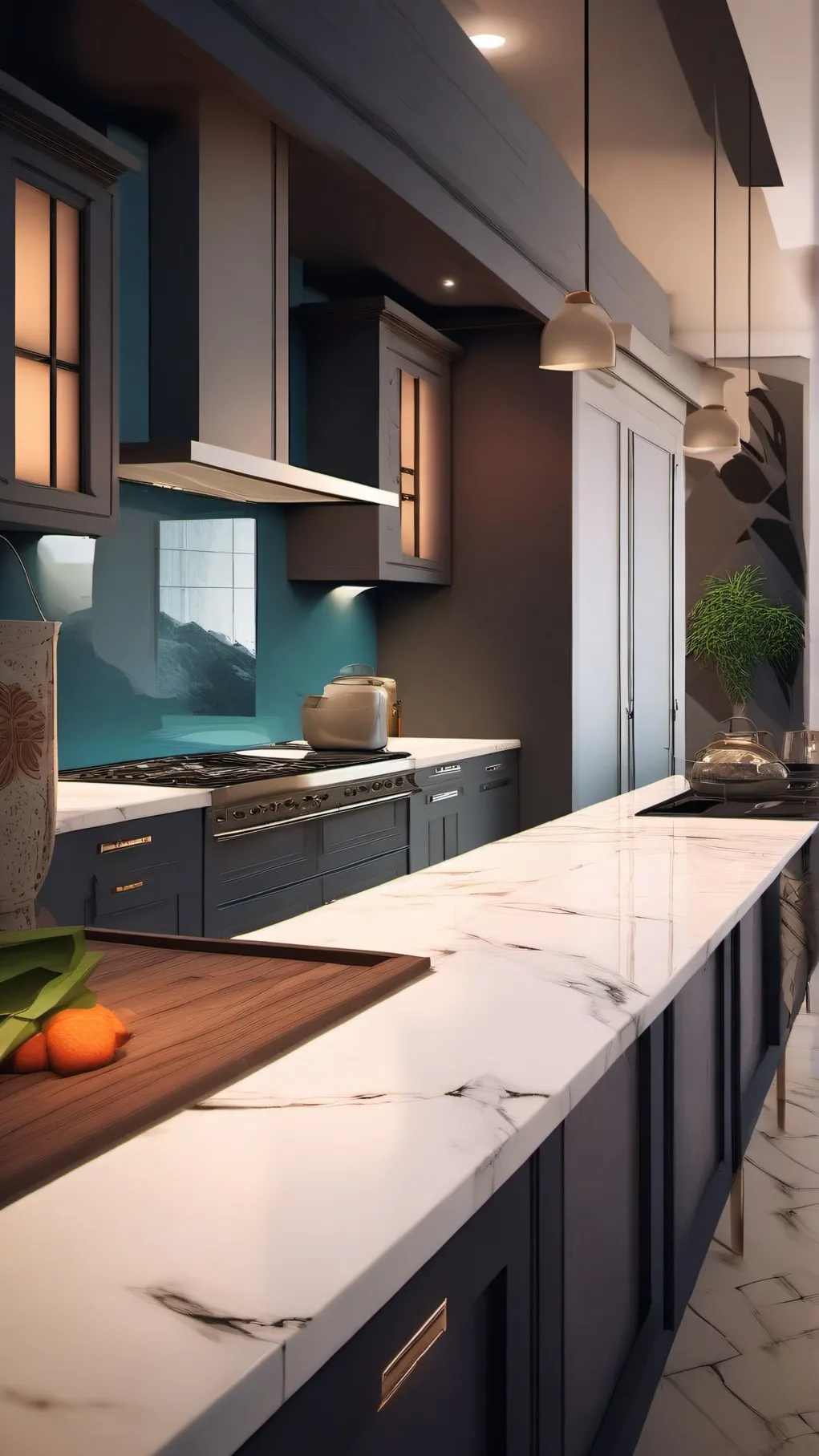 ai character: HP kitchen background