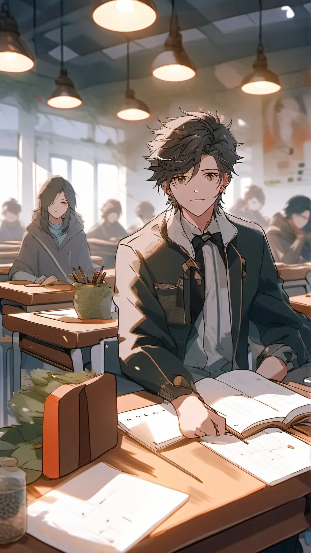ai character: MHA background