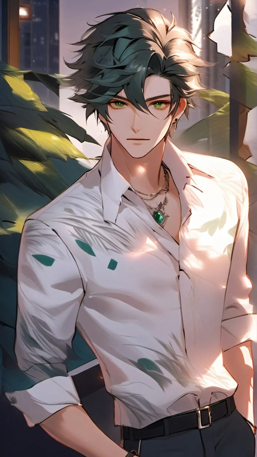 ai character: Zane background