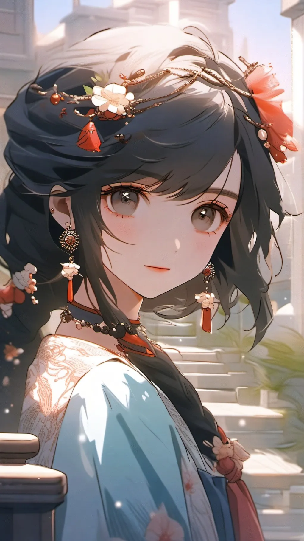 ai character: sussy baka girl... background