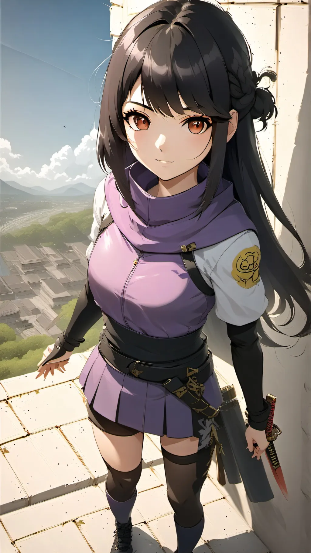 ai character: MHA Common Room background