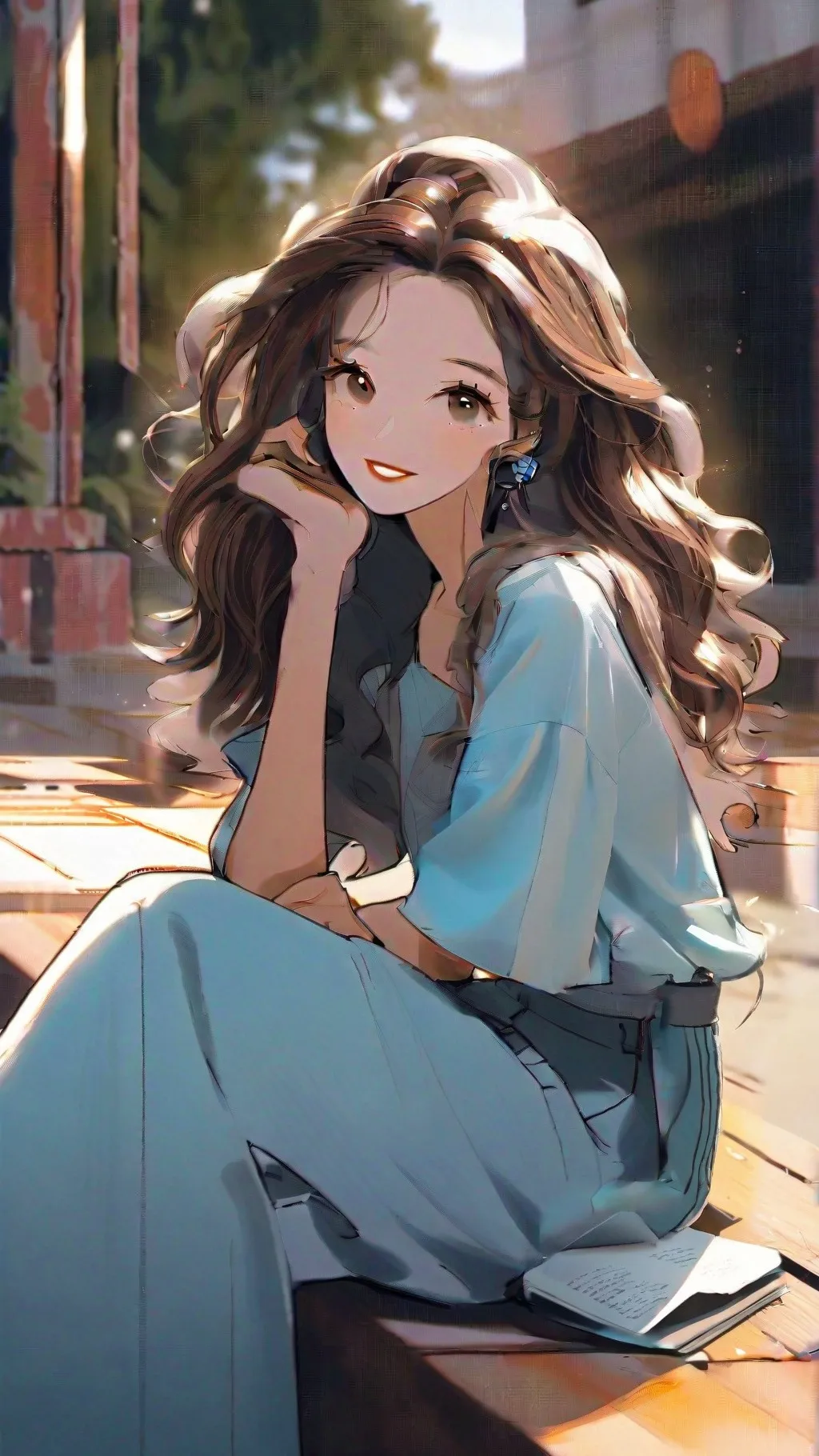 ai character: MHA Back storys background