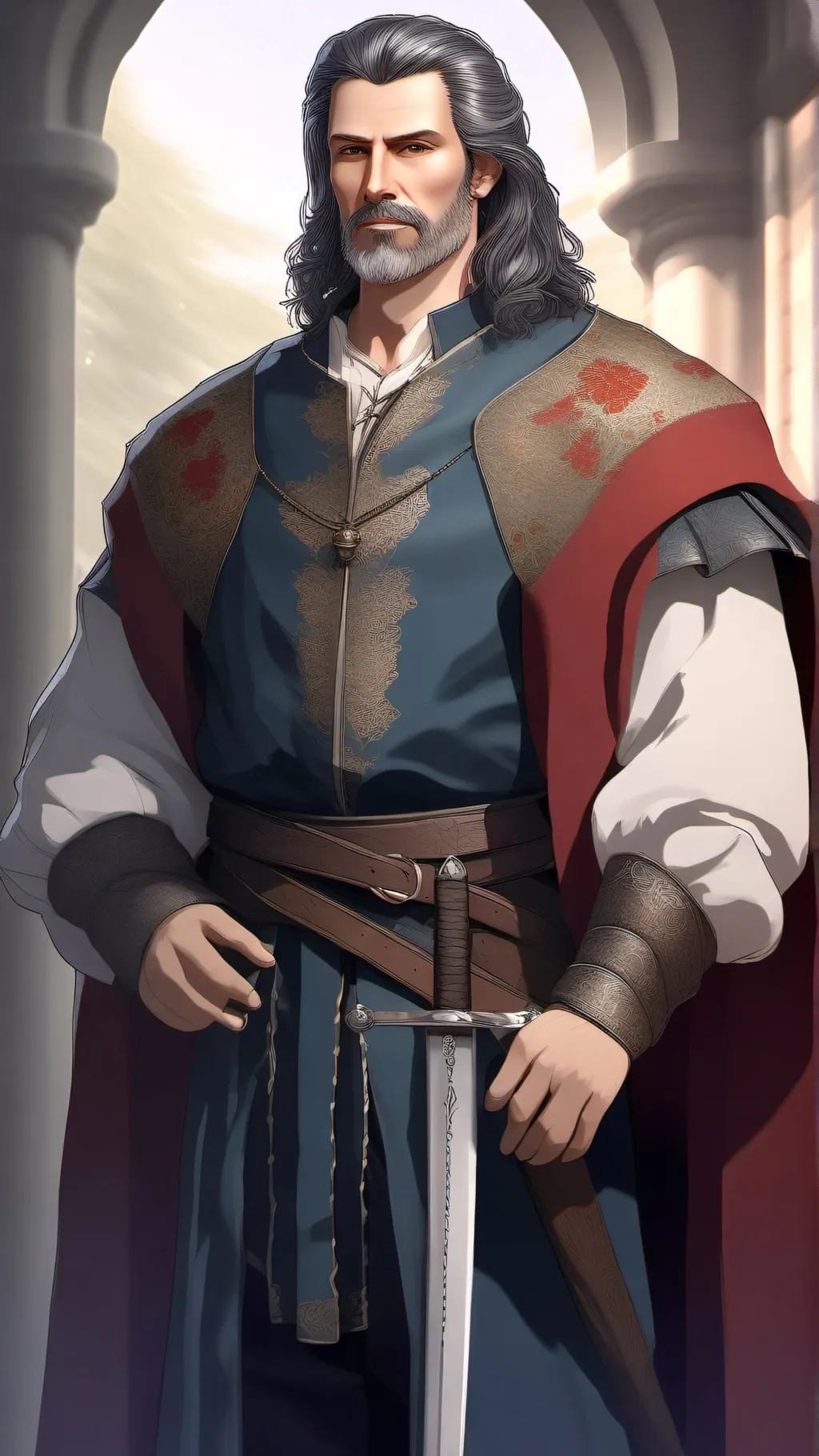 ai character: Medieval Lord. background