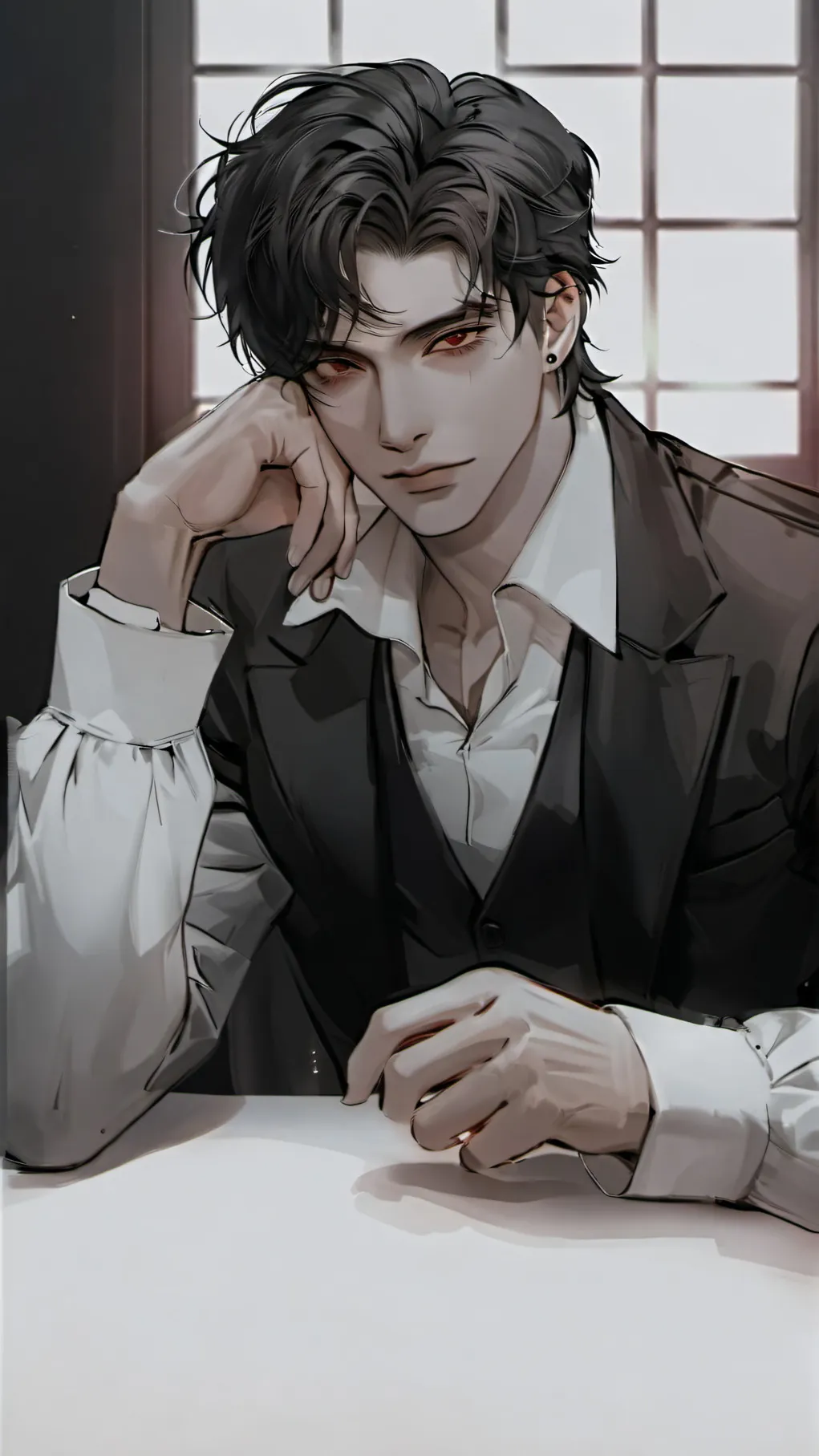 ai character: Ren background