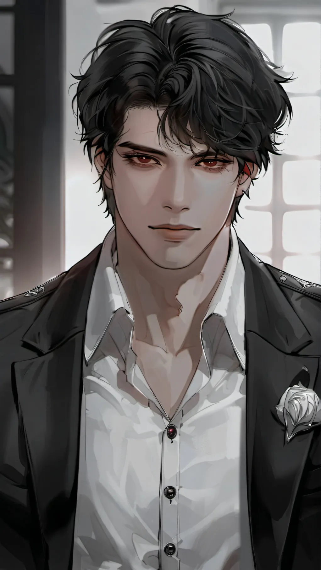 ai character: Zack  background