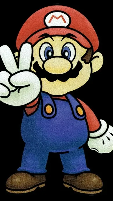 ai character: Mario background