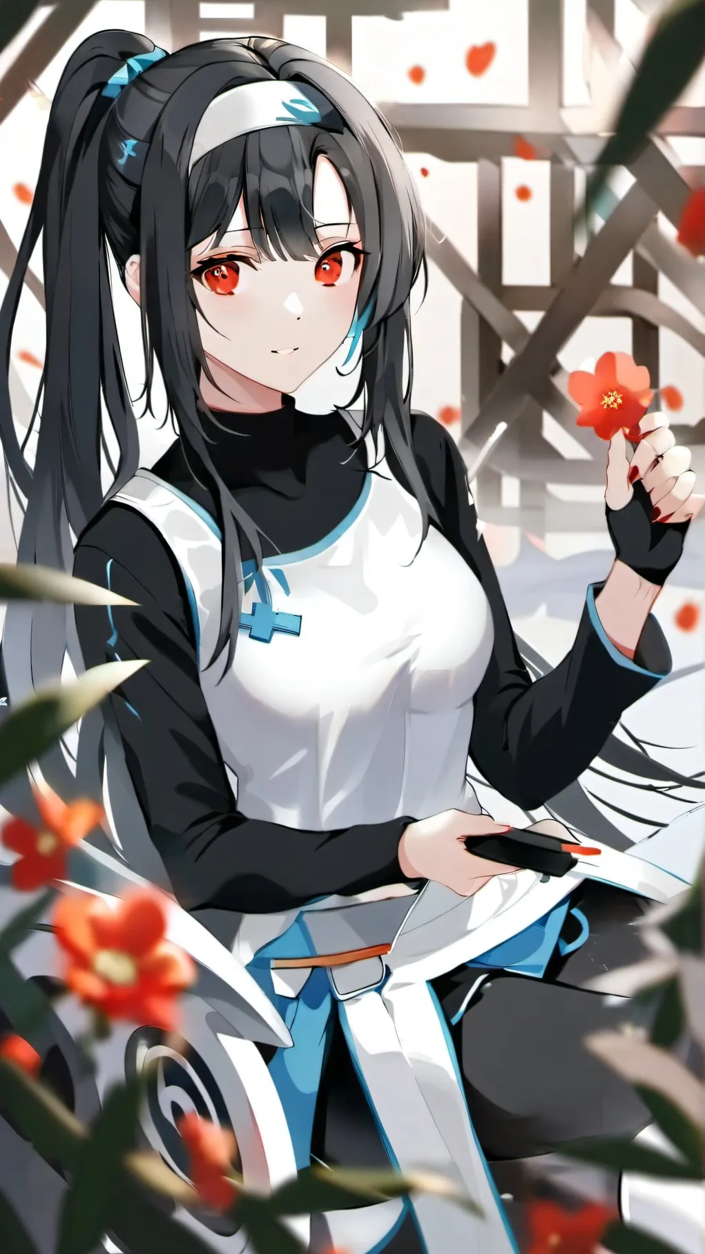 ai character: muichiro! background