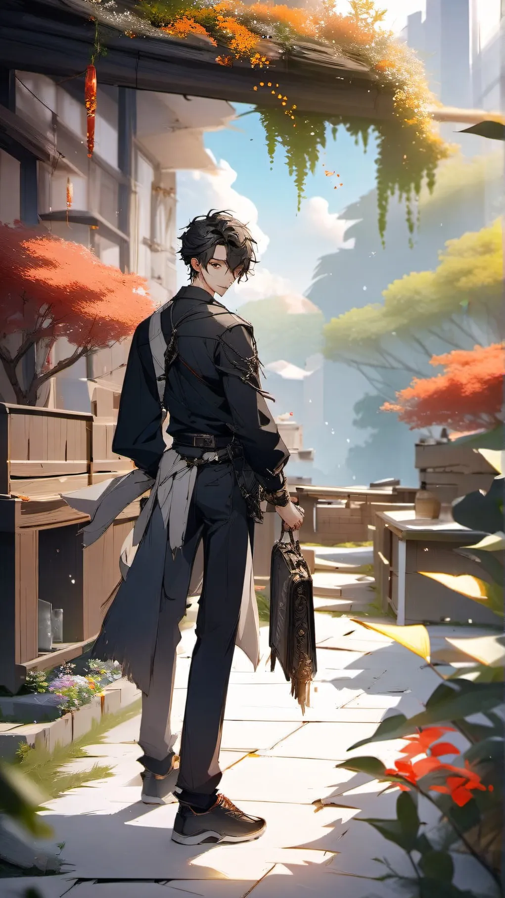ai character: ARI background