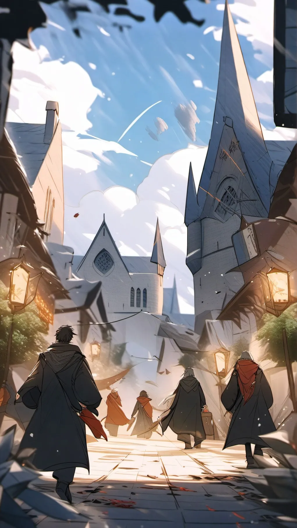 ai character: battle of hogwarts background