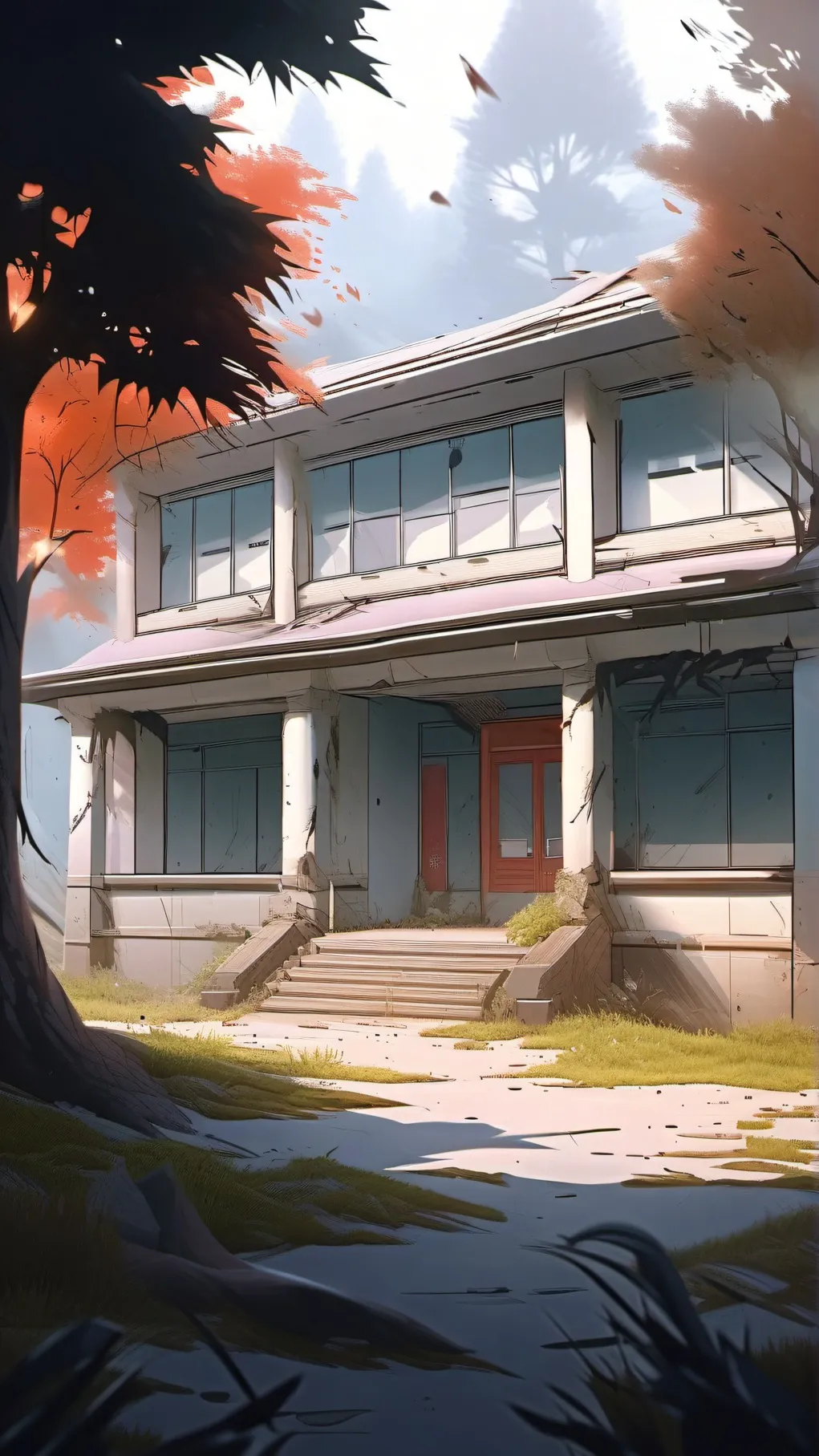 ai character: Sprunki School background