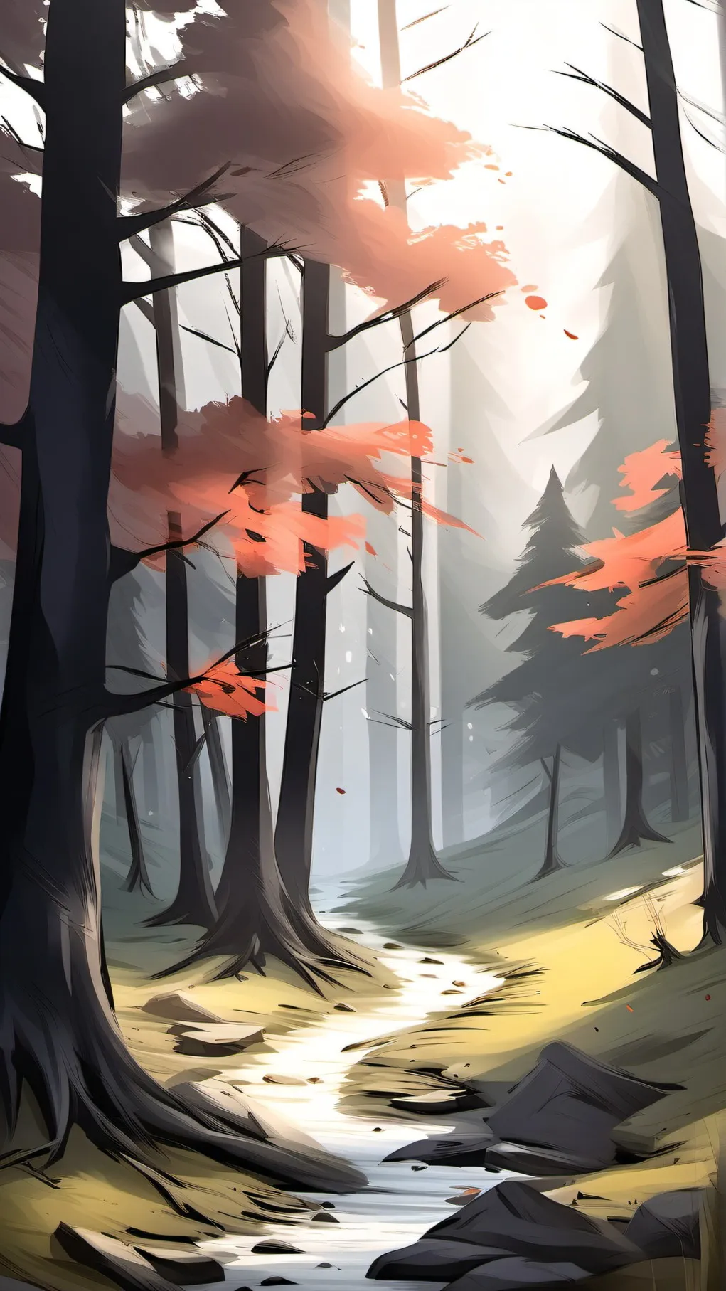 ai character: Happy Tree Friends background