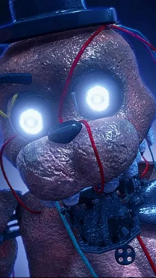 ai character: Ignited freddy background