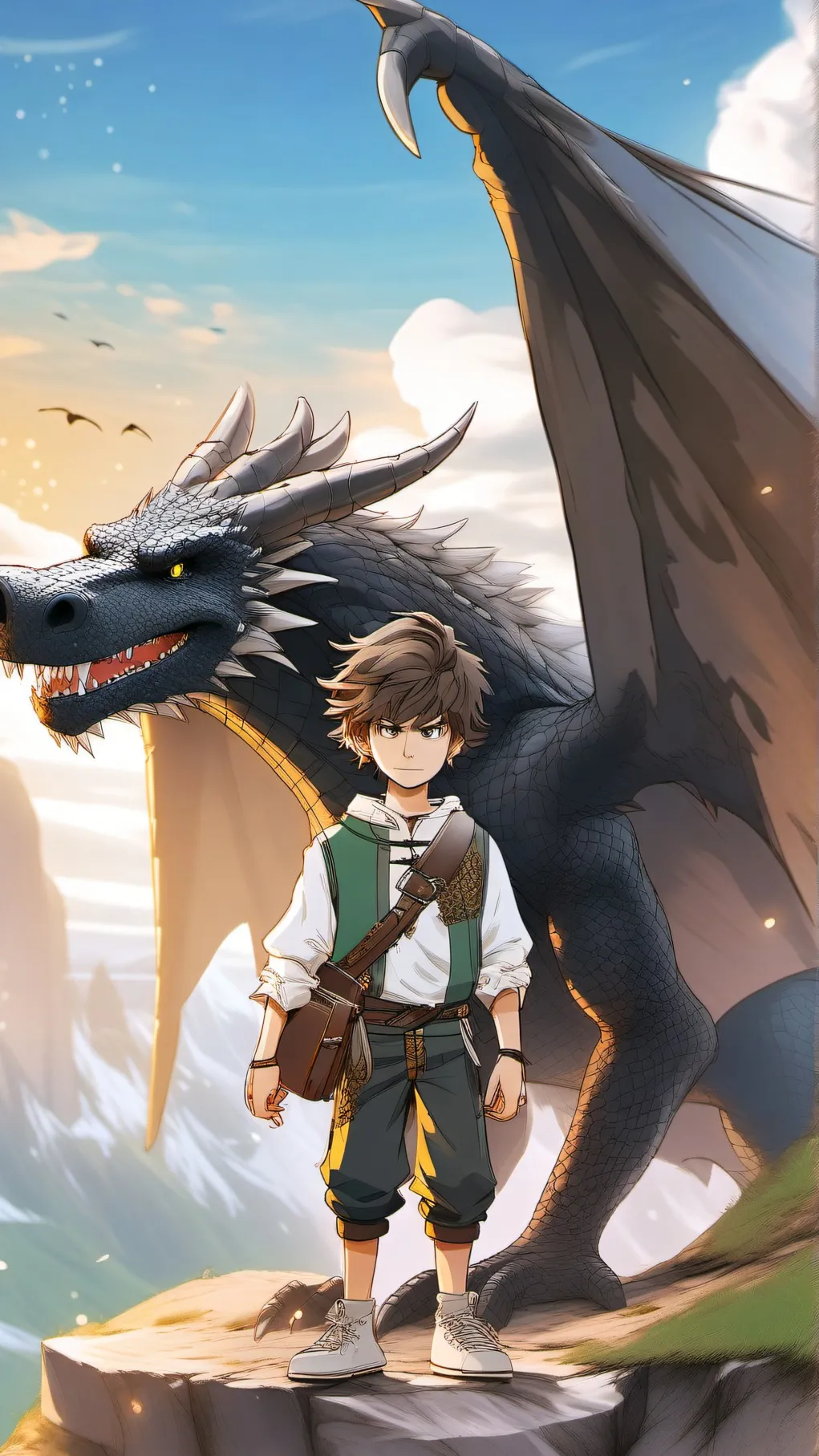 ai character: HTTYD background