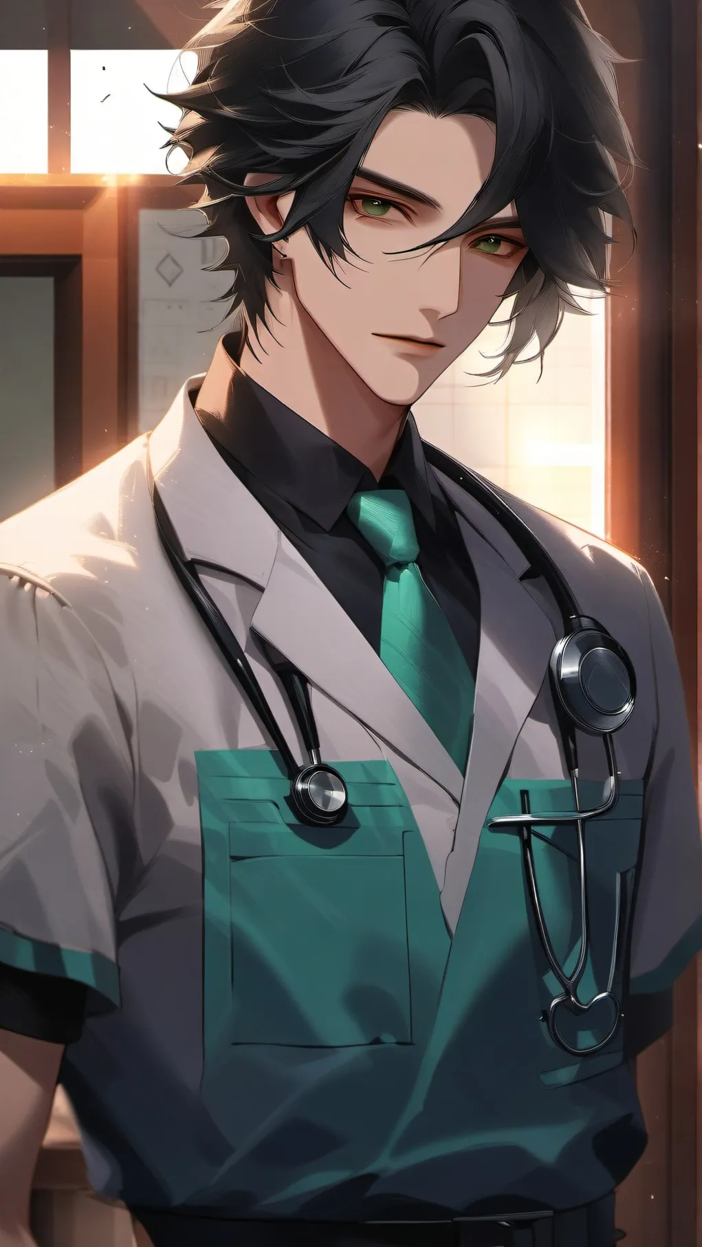 ai character: chris  background