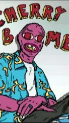 ai character: Cherry Bomb background