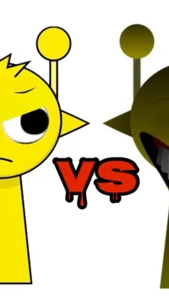ai character: Simon VS Horror background