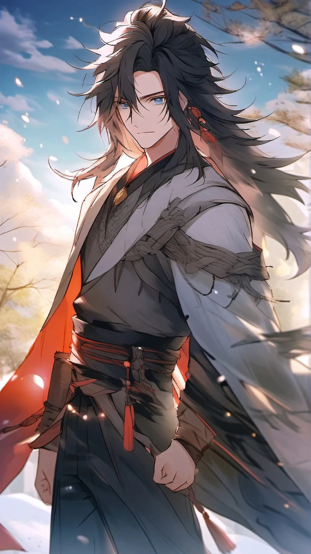 ai character: Giyu  background