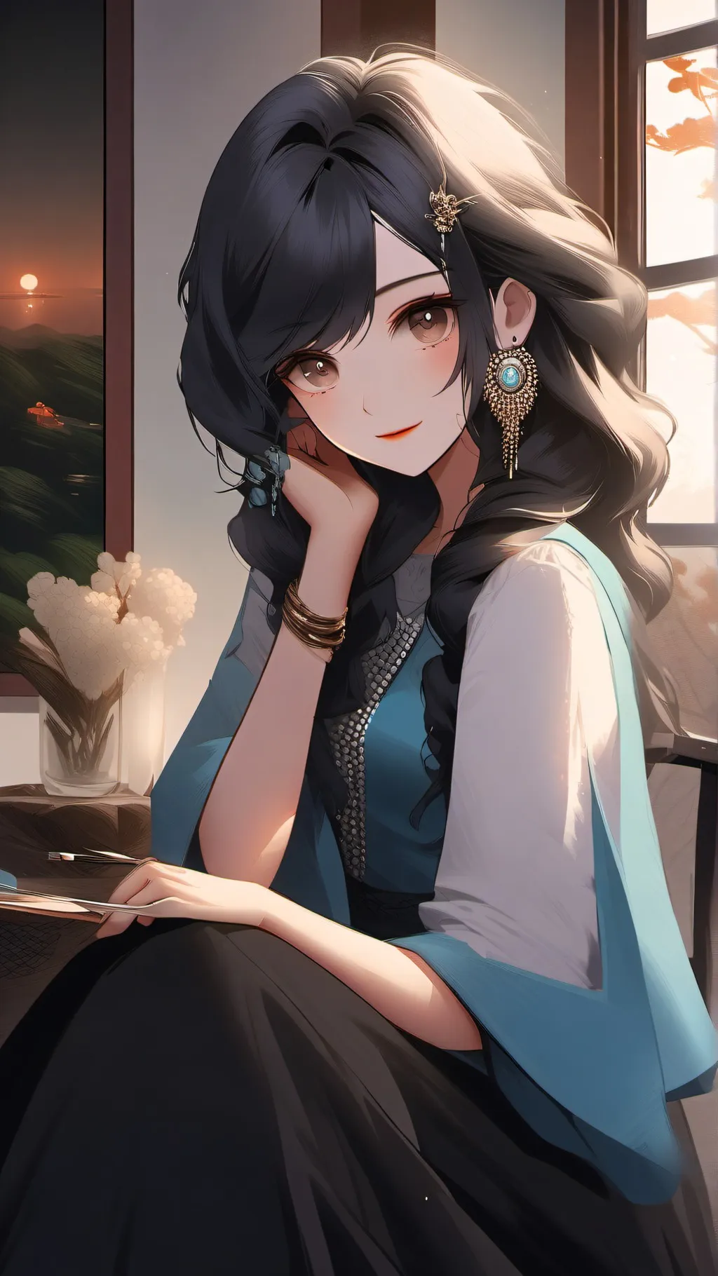 ai character: RELISAS background