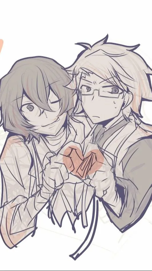 ai character: Kunikida x Dazai background