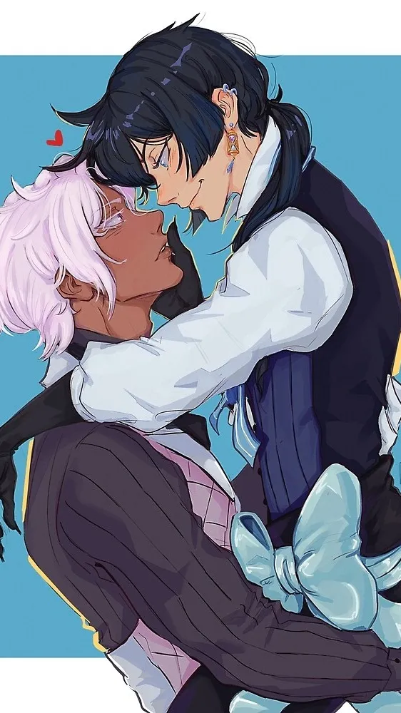 ai character: Noé x Vanitas background