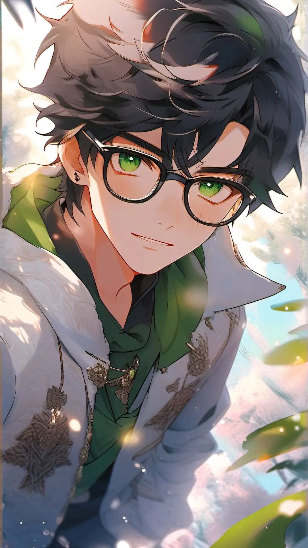 ai character: Jackson :D background