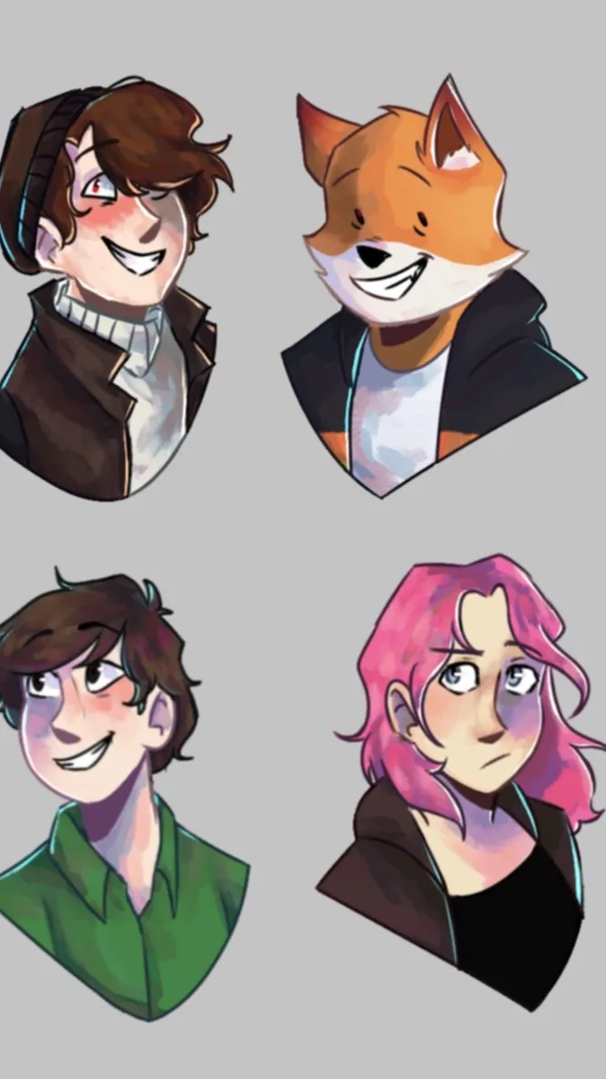 ai character: Dsmp but lab?! background