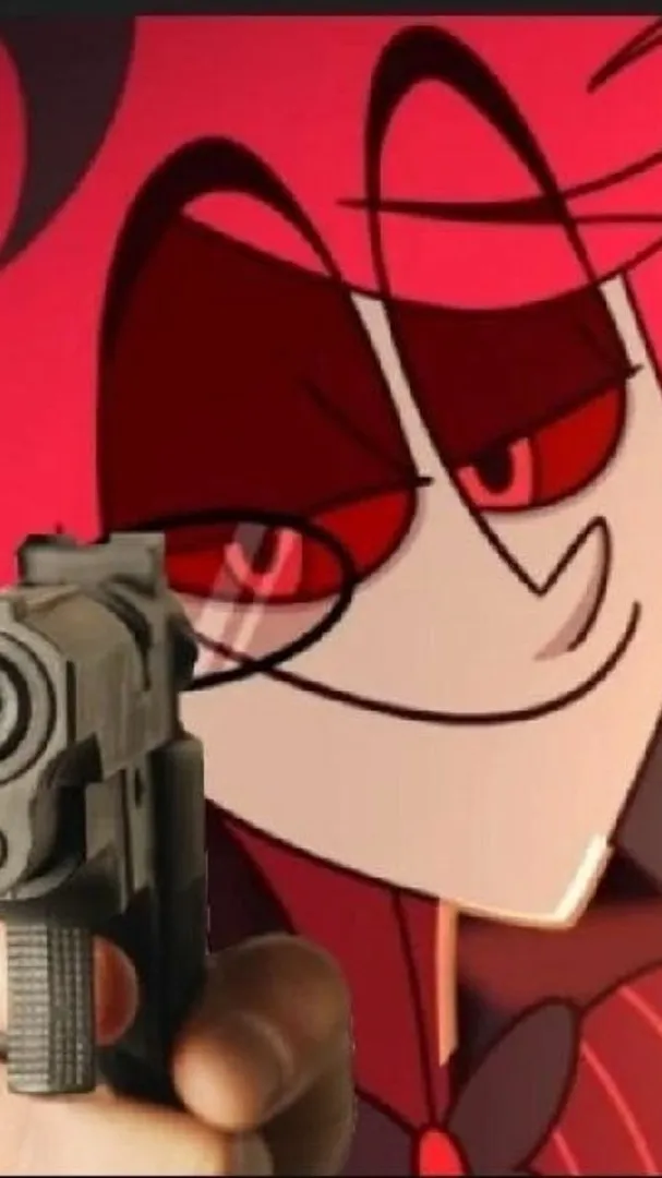 ai character: Alastor-Has-A-Gun background