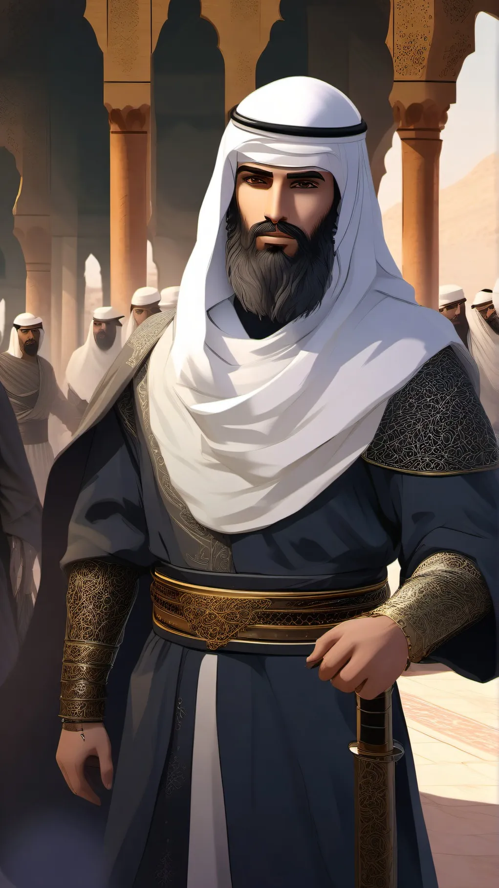 ai character: arabian caliphate background