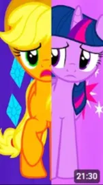 ai character: MLP switched background