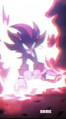 ai character: Shadow Sonic Fight background