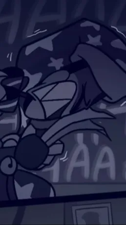 ai character: Moon's meltdown background