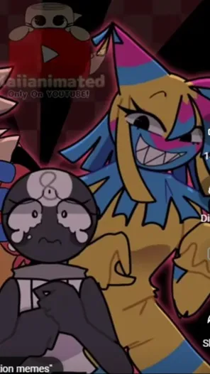 ai character: Dw Sharp Teeth background