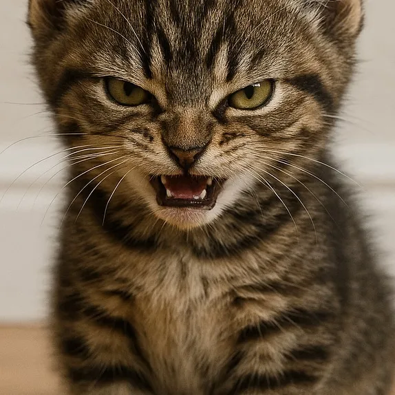 chat with ai character: Bad kitten