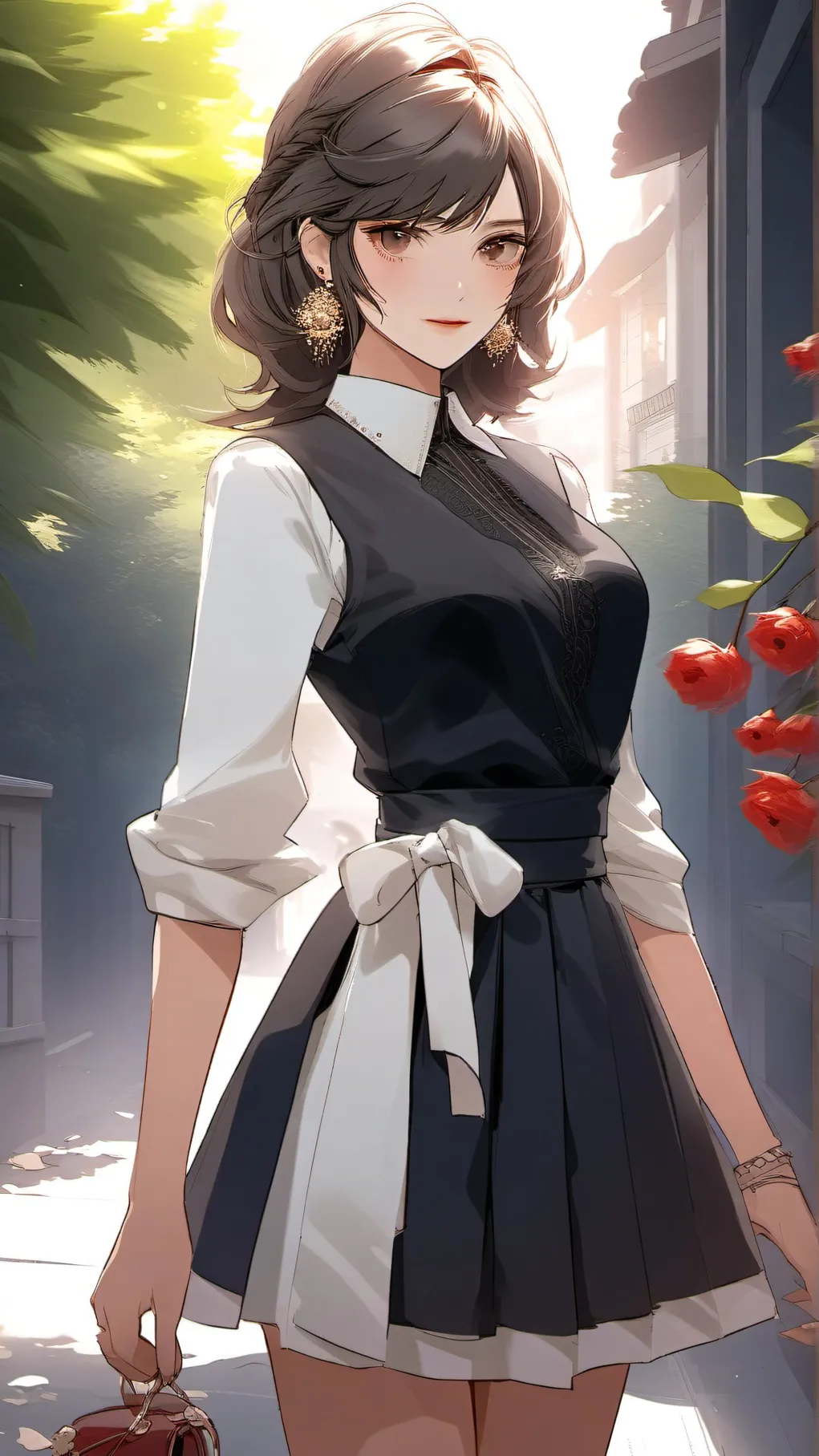 ai character: sarah background