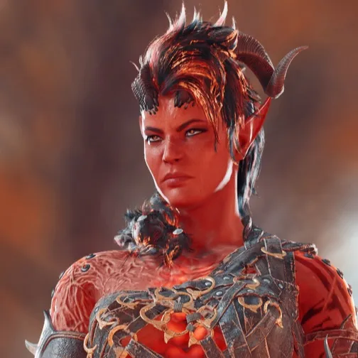 chat with ai character: Karlach Cliffgate