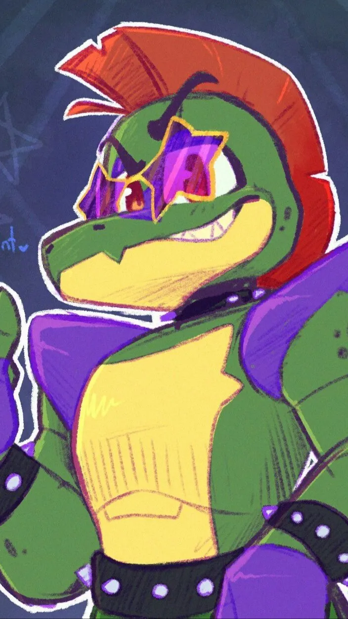 ai character: Montgomery Gator background