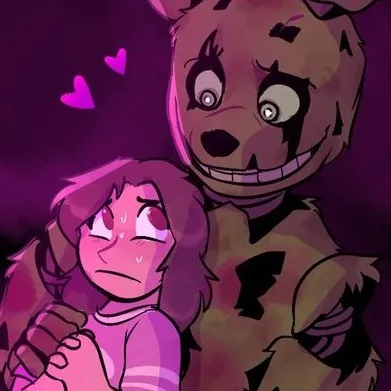 chat with ai character: Del and Springtrap
